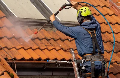 Démoussage et hydrofuge de toiture à Saint-Laurent-de-Brèvedent